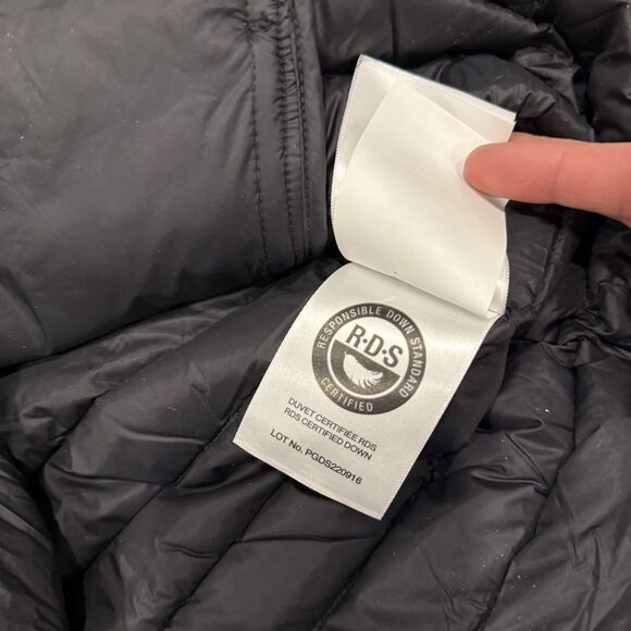 Soia & Kyo Women's S Macy Light Down Knit Jacket Elbow Sleeves Semi Fitted Black - Picture 15 of 16